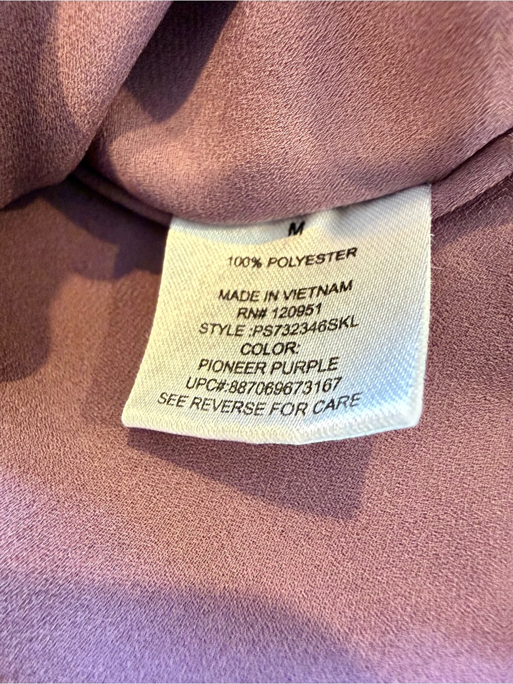 Pink Republic Pioneer Purple Sleeveless Shift Dress - Picture 7 of 10